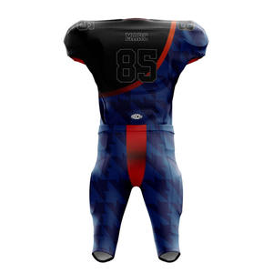 Uniforme de football américain personnalisé 2025/2026 Maillot court respirant Applique de broderie personnalisée sublimée pour la ligue de football - Product Image 6