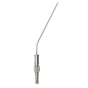 Kit de tubos de succión Frazier Proveedores paquistaníes Tubos de succión Frazier Tubo de succión FR curvo quirúrgico de acero inoxidable - Product Image 1