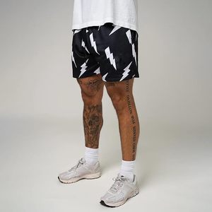 กางเกงขาสั้นตาข่ายสำหรับผู้ชายกางเกงบาสเก็ตบอลสำหรับใส่ได้ทั้งชายและหญิงดีไซน์แบบซับลิเมชันใหม่ฤดูร้อน - Product Image 1