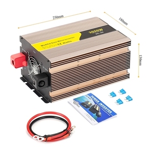Inversor de Onda Sinusoidal Modificada de 3000W, DC a AC, 12V 24V Monofásico, 220V 10A, Convertidor de Energía para Uso Doméstico - Product Image 6