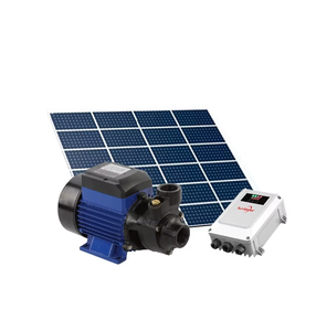 Pompe à eau solaire personnalisée en usine, pompe submersible sans balais DC de 3 pouces avec panneau solaire et contrôleur MPPT, vente en gros - Product Image 1