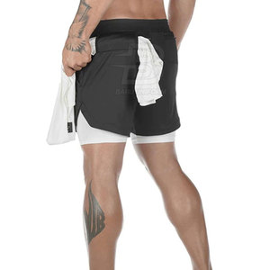 Shorts de fitness légers en gros Shorts de fitness confortables pour hommes Shorts de fitness de qualité supérieure pour la vente en ligne - Product Image 3