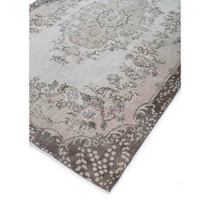 Vintage Large Area 9x12 <b>Wool</b> Rugs Beige <b>Brown</b> Hand Knotted Medallion Pattern for Home Entryway-for Teenagers Model Pae-2181 - Product Image 2