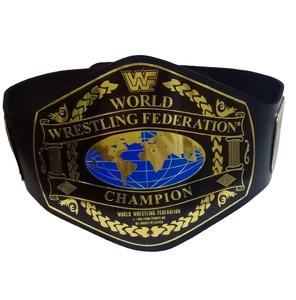 Ceinture de plaque d'or de championnat des poids lourds du monde 4MM grande ceinture de titre de lutte adulte pour les champions - Product Image 1
