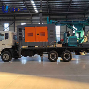 Plateforme de forage de puits d'eau montée sur camion JJEM 600m de profondeur de forage, machine de forage de puits d'eau à vendre - Product Image 5