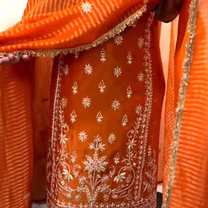 Designer moderne non cousu brodé à la main belle tenue de fête costumes indien mode avant style traditionnel - Product Image 1