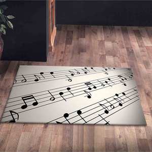 Alfombra con Estampado Geométrico, Diseño Moderno para Decoración del Hogar, Antideslizante, Regalo Personalizado, Alfombra de Terciopelo - Product Image 1