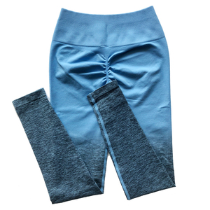 Flexible <b>women</b> <b>leggings</b> designed for yoga and gym sessions offering smooth stretch texture supportive waist and comfortable fit - Product Image 3