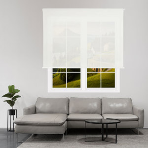 Stores enrouleurs translucides Well Home - Blanc cassé, 150 x 175 cm (largeur x longueur) / Taille du tissu 147 x 170 cm - Product Image 6