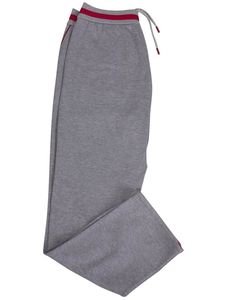 Premiум Cómodo chándal de algodón gris Unisex 100% Fleece Streetwear Sudadera con capucha y Joggers con la característica del logotipo del dobladillo de la costilla inferior - Product Image 5