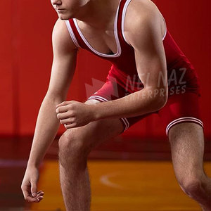 Fabriqué dans le meilleur matériel maillots de lutte uniforme hommes vêtements d'entraînement maillots de lutte uniforme - Product Image 5