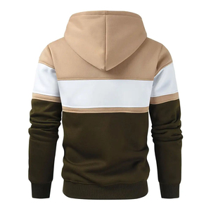 Sweat à capuche oversize en molleton technique style hip-hop pour homme, collection hiver vintage, avec logo personnalisé imprimé en coton 400 g/m² - Product Image 3