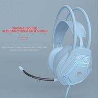 Casque de jeu avec microphone pour ordinateur portable et ordinateur de bureau, suppression du bruit, son surround, livraison directe