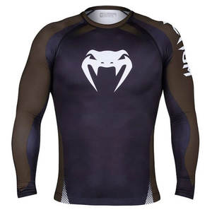Kit de compresión Fit HD Print Rash Guard MMA BJJ con pantalones cortos de lucha personalizados No Gi Sportswear Kimono de Jiu Jitsu - Product Image 5
