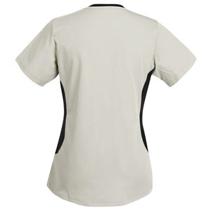 Top ventes OEM, vente en gros, design personnalisé, uniforme d'hôpital pour femmes, hauts de gommage pour soins infirmiers, ensemble de gommage aux figues, haut tunique pour soins infirmiers - Product Image 2