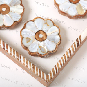 Venta al por mayor de diseño personalizado Extra grande elegante bandeja de madera ecológica bandeja grande - Product Image 3