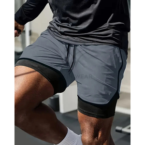 2025 <b>Men's</b> High Elasticity Athletic <b>Shorts</b> Eco-Friendly Best Price OEM Service Casual Wear Made in Pakistan Hip Hop Style - Product Image 1