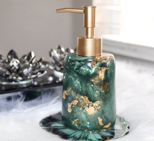 Elegante Juego de Baño Cuadrado de Resina Ecológica, Resistente al Agua, Accesorios Elegantes y Duraderos - Product Image 4