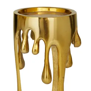 Accessoires modernes de luxe pour la maison pièces de décoration en métal doré ensemble de 3 - Product Image 6