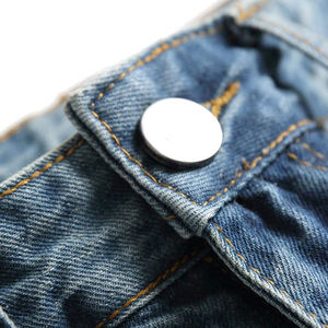OEM Custom <b>High</b> Quality <b>Men's</b> Straight Fit Winter Casual <b>Jeans</b> with Medium Wash Denim <b>for</b> Ultimate Comfort and Style - Product Image 5