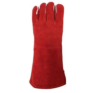 ถุงมือสำหรับผู้ชายถุงมือเชื่อมหนังถุงมือย่างบาร์บีคิวกันความร้อน - Product Image 6