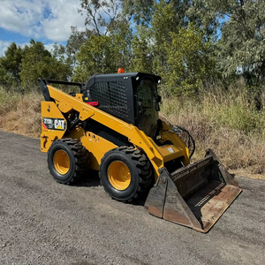 Utilisé pour Cat 272D2 Mini Skid Steer Loader à vendre Chargeur frontal avec boîte de vitesses essentielle et composant de base de pompe - Product Image 1