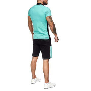 Nouvelle mode de vente en gros de t-shirts et shorts personnalisés 2 pièces ensemble de shorts de jogging pour hommes avec étiquettes personnalisées ensemble de shorts d'été pour femmes. - Product Image 3