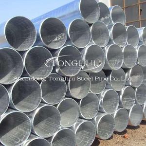 Tuyau galvanisé de 250 <span class=keywords><strong>mm</strong></span> de <span class=keywords><strong>diamètre</strong></span>, tuyau galvanisé de 10 pouces, tuyau galvanisé de calibre 16, tuyau GI de 4 pouces - Product Image 2