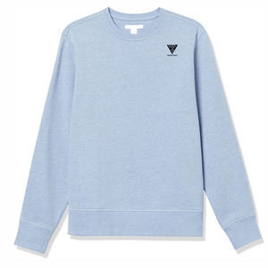 เสื้อสเวตเชิ้ตลำลองสำหรับผู้ชาย, เสื้อสเวตเชิ้ตผ้าฝ้ายย้อมสีล้วนสำหรับฤดูหนาวสีพื้นสำหรับ100% - Product Image 1