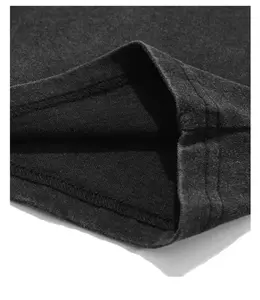 T-shirt unisexe coupe classique style vintage délavé à l'acide, streetwear ample, 100% coton imprimé, écologique, OEM ODM disponible - Product Image 4