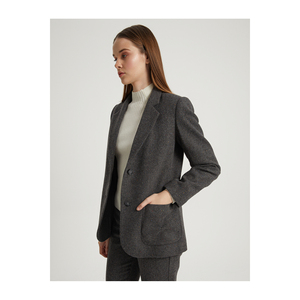 Chaqueta Blazer de Lana para Mujer BGN Modelo W24J071 - Product Image 4
