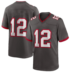 Camisetas de Fútbol Americano de Manga Corta, Transpirables, de Tallas Grandes, con Impresión por Transferencia de Calor, Bordado Personalizable, 100% Poliéster - Product Image 6