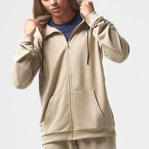 Sweat à capuche en coton avec logo personnalisé de haute qualité pour hommes fermeture éclair complète avec motif imprimé prix de gros raisonnable - Product Image 4