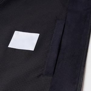 Logo personnalisé imprimé hiver hommes veste en daim col montant respirant imperméable haute rue style décontracté à la mode tenue - Product Image 6