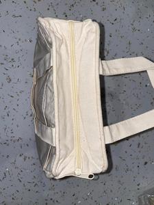 กระเป๋าเดินทางผ้าใบผ้าฝ้าย100% พร้อมสายคล้องไหล่และตัวปิดซิปที่จับสั้น2ตัวสำหรับการใช้งานกลางแจ้งเพื่อการส่งเสริมการขาย - Product Image 4