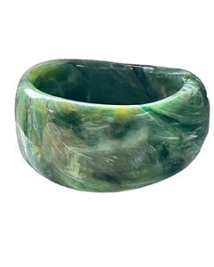 Pulsera de Resina de Diseño Retro Vintage de Lujo para Mujer, Joyería de Perlas DIY, Brazalete Indio Estilo Ángel, Venta al por Mayor - Product Image 6