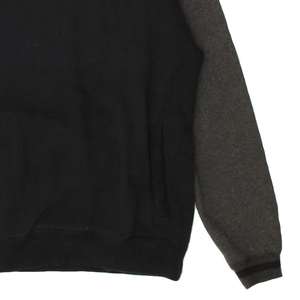 Men's Sweatshirt <b>Jumper</b> Dual Tone Colourblock Cotton Blended Casual Oversized Basics Sweatshirt - Product Image 4