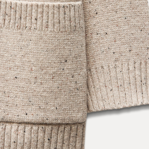 เสื้อสเวตเตอร์ถักสำหรับผู้หญิง, เสื้อกันหนาวถักแขนยาวลำลองมีกระดุมด้านหน้าสำหรับฤดูหนาว - Product Image 4