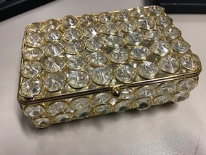 Metal <b>Frame</b> Glass Jewelry Trinket Storage Box <b>Crystal</b> Made Customized Jewelry Box at Low Price - Product Image 3