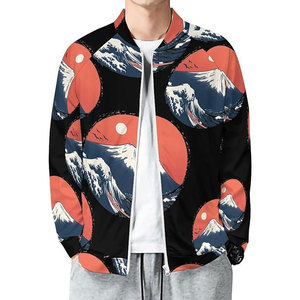 Veste de sublimation pour homme à fermeture éclair intégrale, respirante et performante, pour un style de vie actif - Product Image 1