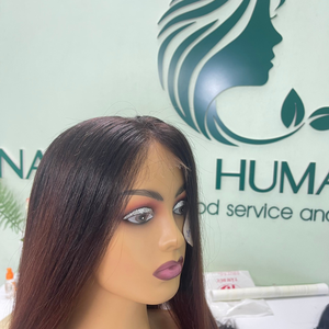 Perruque Lace Closure Frontal Perruque Cheveux humains bruts vietnamiens vierges Vente en gros HD Lace transparente - Product Image 5