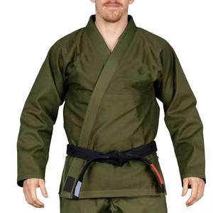 ชุดเครื่องแบบ Jitsu ทำจากผ้าฝ้าย GSM น้ำหนักเบาระบายอากาศได้ดีสำหรับมืออาชีพ - Product Image 5