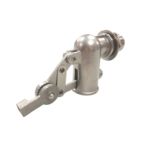 Vanne à flotteur en acier inoxydable SS304, raccord de tuyauterie SCH10, lisse, contrôle de niveau de réservoir d'eau pour applications industrielles de plomberie et de CVC - Product Image 1