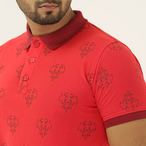 Hot Selling Men's Premium Quality Quick Dry 100% Cotton Jersey Anti-Wrinkle for Shirt Custom Print Solid Pattern High ODM - Product Image 3