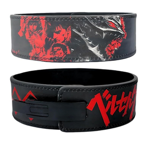 เข็มขัดหนังยกน้ำหนักปรับได้สำหรับออกกำลังกายเข็มขัดยกน้ำหนักปรับได้เอวป้องกันปรับได้ตามต้องการ - Product Image 3