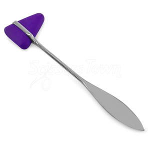 Martillo de reflejo Taylor con mango Morado para examen neurológico profesional y pruebas de diagnóstico de reflejos médicos - Product Image 1