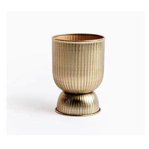 Jardinière de fleurs en laiton avec conception lourde Matériau de haute qualité Couleur et taille personnalisées avec des tailles 39cm X 39cm X 25cm - Product Image 4