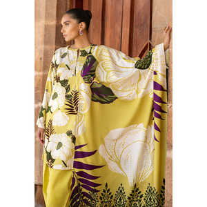 Traje Casual de 3 Piezas de Pana Estampada con Dupatta CD-52004 - Product Image 4