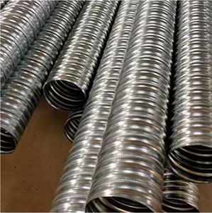 Thiết kế hiện đại linh hoạt bài căng thẳng kim loại sóng Ống thép ống bền cho tường và sàn ứng dụng - Product Image 1