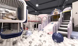 150 SQM Indoor Soft Play Area Soft Play Equipment Toddler Indoor Playground With Ball Pit And Soft Play For Children